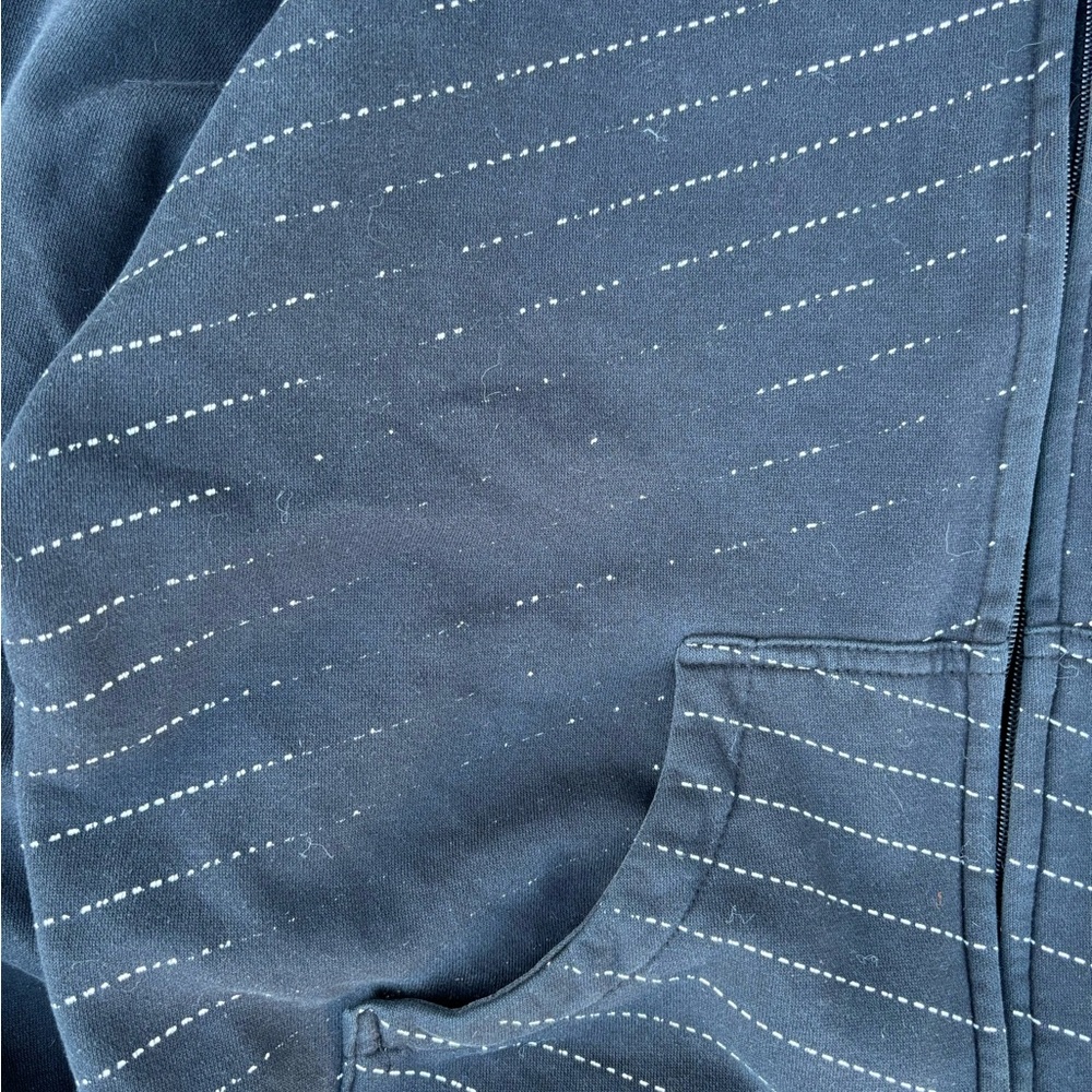 Y2K SRH Zip Up Hoodie Sweatshirt Sweater Jacket - Picture 8 of 9